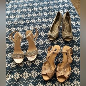 3 heel pairs $30 all together ($10 each)